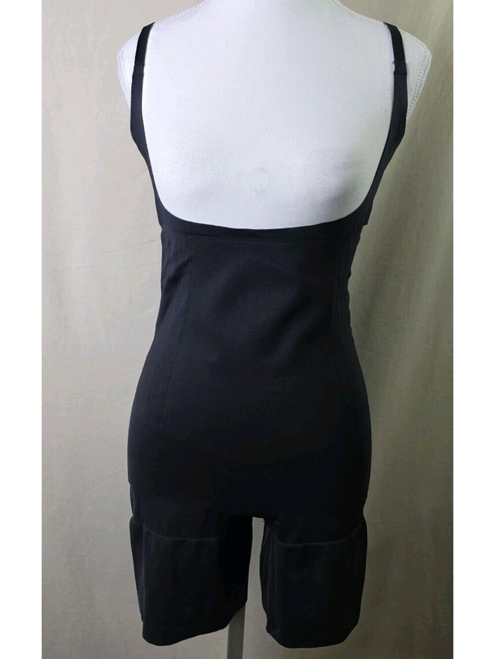 SHAPERX Seamless Core-Sculpting Open-Bust Bodysuit XL Black New